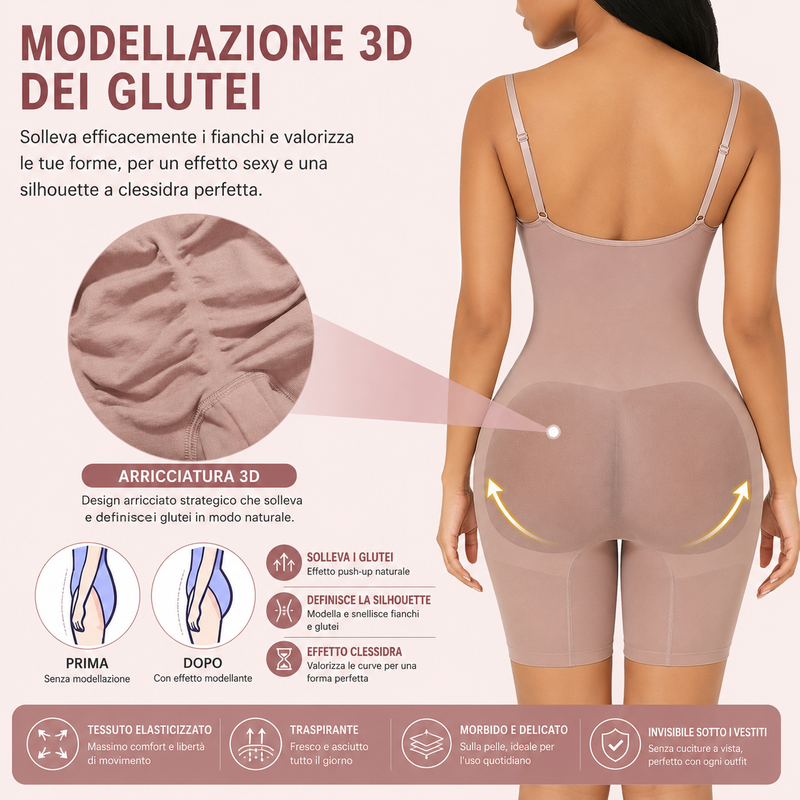 Body Modellante Senza Cuciture